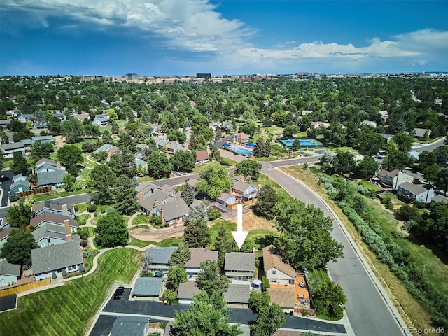 7713 E Jamison Dr, Centennial, CO 80112 - aerial view of residential area