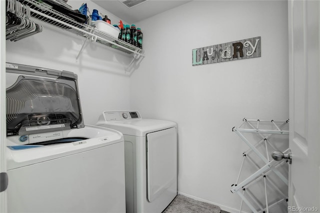 975 Alta St, Lochbuie, CO 80603 - washroom featuring washing machine and dryer
