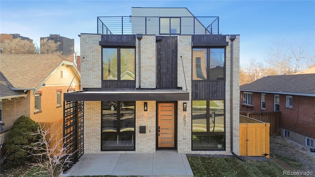 back of house featuring a patio area