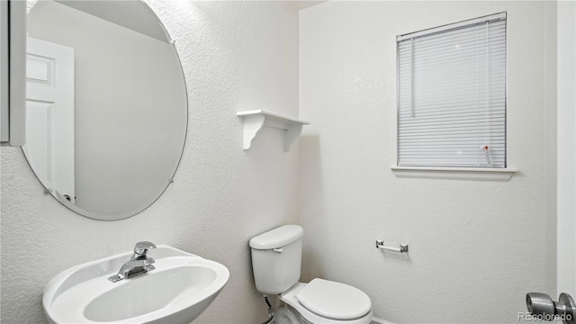 4458 Lyndenwood Pt, Highlands Ranch, CO 80130 - half bathroom with a sink and toilet