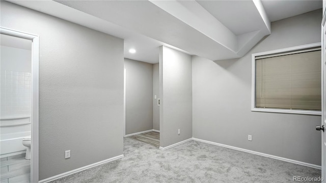 4458 Lyndenwood Pt, Highlands Ranch, CO 80130 - below grade area featuring carpet floors and baseboards