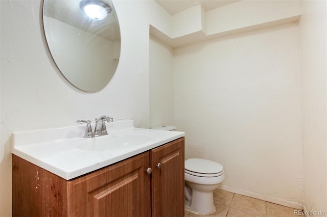 6579 Ingalls St, Arvada, CO 80003 - bathroom with vanity and tile patterned flooring