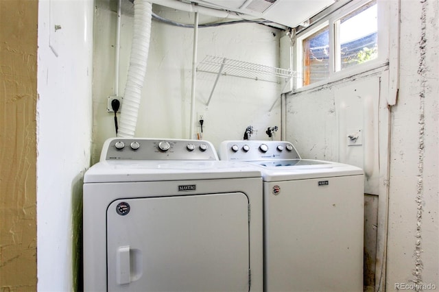 6579 Ingalls St, Arvada, CO 80003 - laundry area with independent washer and dryer