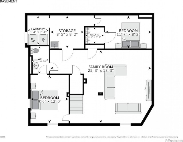 6579 Ingalls St, Arvada, CO 80003 - view of property floor plan