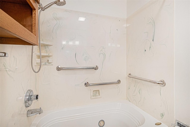 3272 S Joplin Ct, Aurora, CO 80013 - bathroom featuring a combined bath / shower with jetted tub