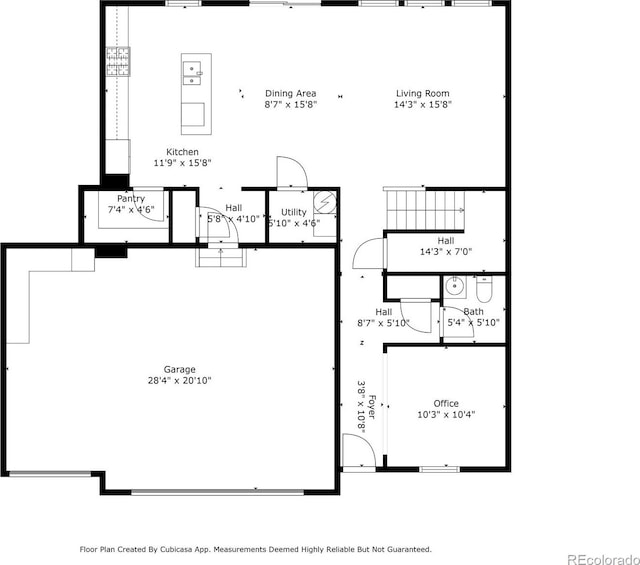 437 Thrush Pl, Johnstown, CO 80534 - view of property floor plan