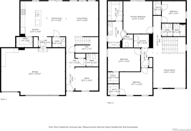 437 Thrush Pl, Johnstown, CO 80534 - view of property floor plan