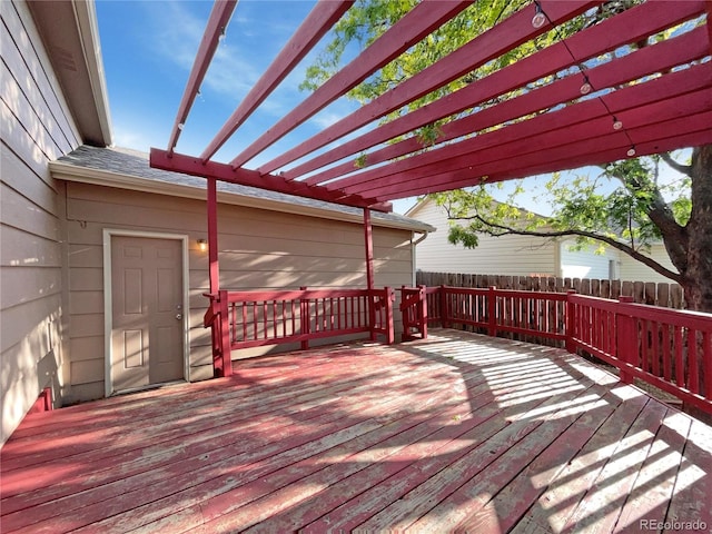 4011 W 28th Street Rd, Greeley, CO 80634 - deck with a pergola
