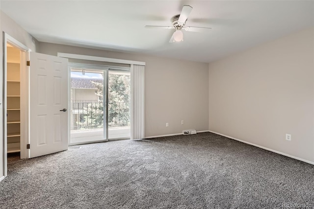 6727 S Race St, Centennial, CO 80122 - carpeted spare room featuring a ceiling fan and baseboards