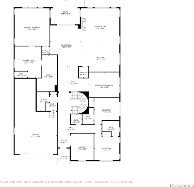 6875 Northstar Ct, Castle Rock, CO 80108 - property floor plan
