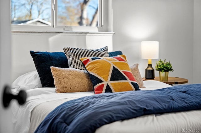 bedroom featuring multiple windows