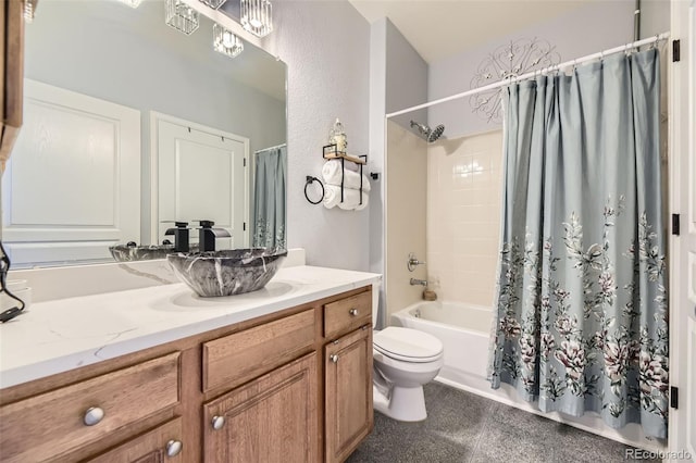 10467 W Hampden Ave Unit 204, Lakewood, CO 80227 - bathroom featuring vanity and shower / bathtub combination with curtain