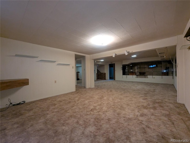 1009 Bush St, Brighton, CO 80601 - finished basement with carpet