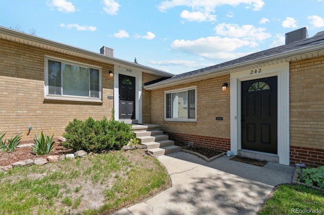 236 S Clarkson St, Denver, CO 80209 - entrance to property featuring brick siding