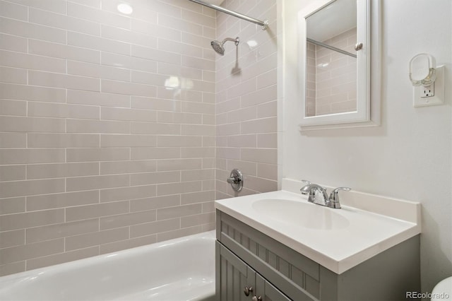 236 S Clarkson St, Denver, CO 80209 - full bathroom with vanity and tub / shower combination