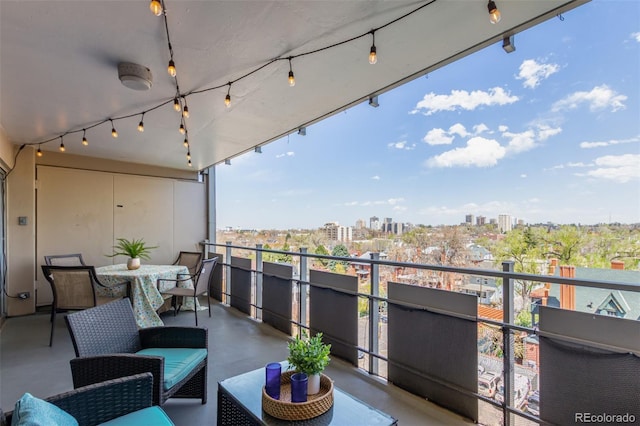 800 N Washington St Unit 804, Denver, CO 80203 - balcony featuring a city view