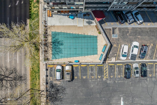 800 N Washington St Unit 804, Denver, CO 80203 - aerial view of a pool