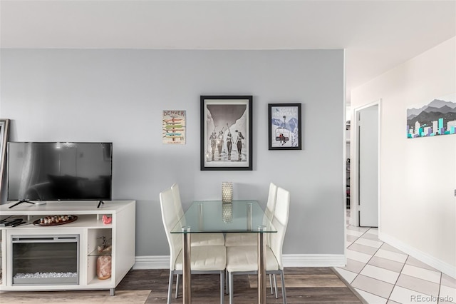 800 N Washington St Unit 804, Denver, CO 80203 - dining space featuring baseboards