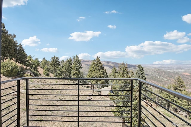 784 Grand Horizon Vw, Manitou Springs, CO 80829 - view of balcony