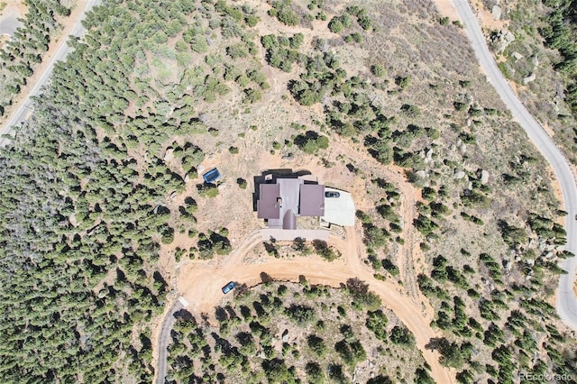 784 Grand Horizon Vw, Manitou Springs, CO 80829 - aerial overview of property's location