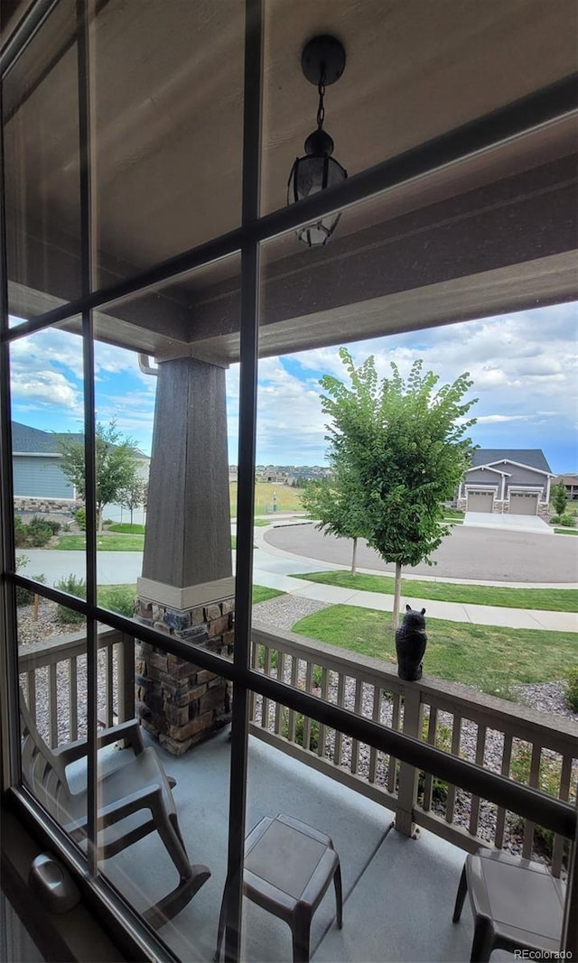 22345 E Bailey Pl, Aurora, CO 80016 - exterior space featuring a porch