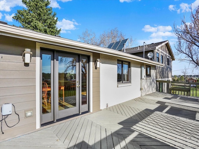 12798 Tomahawk Rd, Parker, CO 80138 - view of wooden terrace