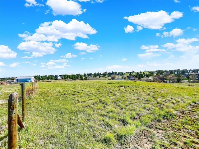 12798 Tomahawk Rd, Parker, CO 80138 - view of yard with a rural view