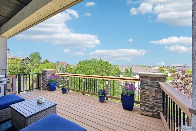 27423 E Euclid Dr, Aurora, CO 80016 - view of wooden terrace