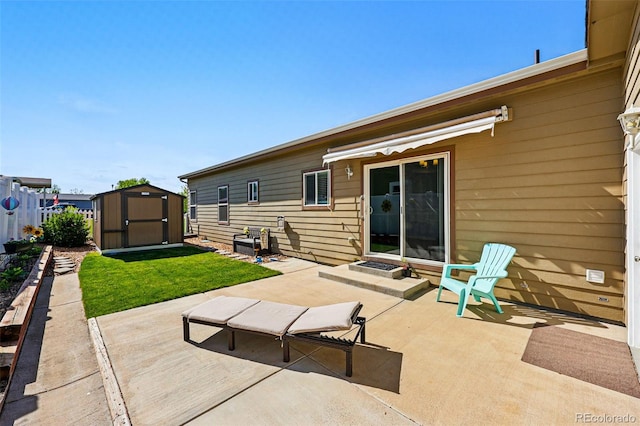 6231 Indian Paintbrush St Unit 214, Frederick, CO 80530 - view of patio with a shed and an outdoor structure