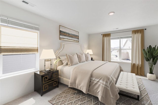 bedroom featuring carpet floors