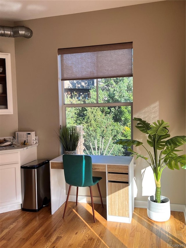 1441 Central Unit 305, Denver, CO 80211 - dining space with wood finished floors