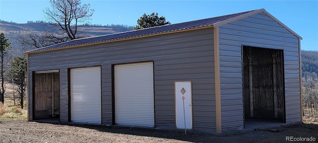 1034 Van Fossan Ln, Fort Garland, CO 81133 - view of garage