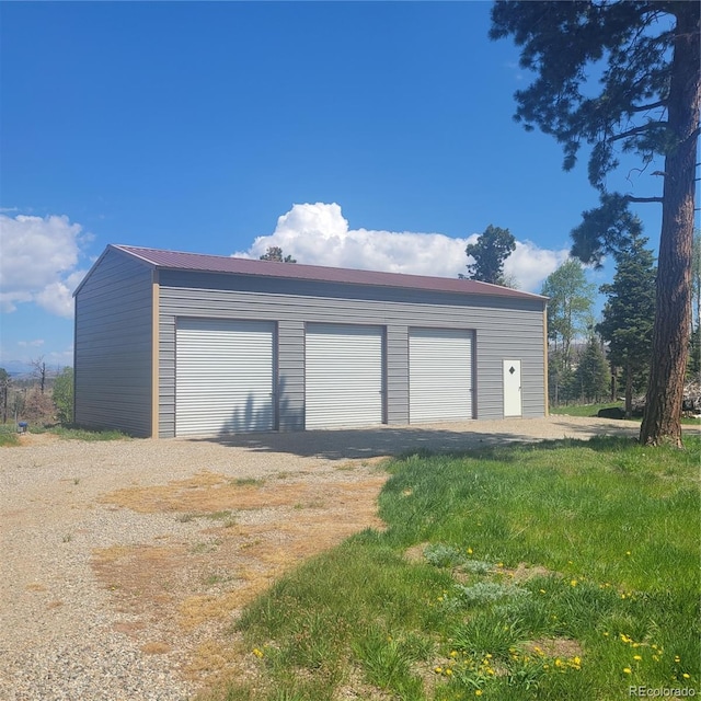 1034 Van Fossan Ln, Fort Garland, CO 81133 - view of detached garage