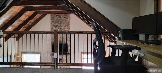 1034 Van Fossan Ln, Fort Garland, CO 81133 - view of staircase