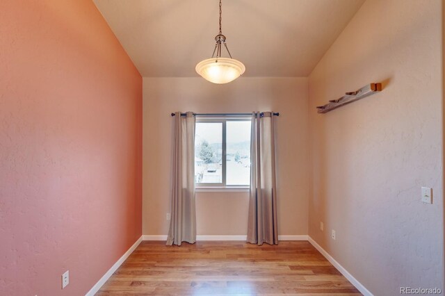 121 M And M Ln Unit 6C, Salida, CO 81201 - unfurnished room with baseboards and light wood-type flooring