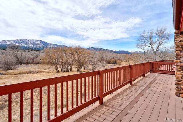 121 M And M Ln Unit 6C, Salida, CO 81201 - deck with a mountain view