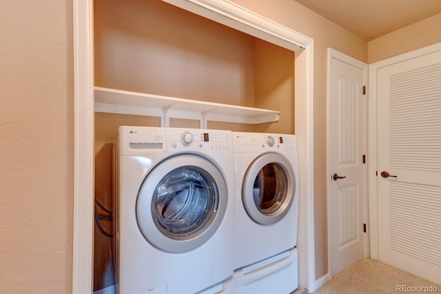 121 M And M Ln Unit 6C, Salida, CO 81201 - laundry area with washer and dryer and laundry area