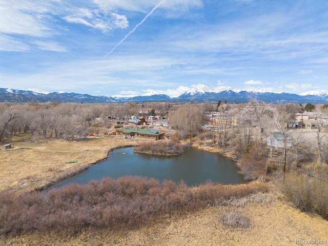 121 M And M Ln Unit 6C, Salida, CO 81201 - view of water feature featuring a mountain view