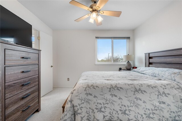 20835 E 47th Ave, Denver, CO 80249 - carpeted bedroom featuring ceiling fan and baseboards