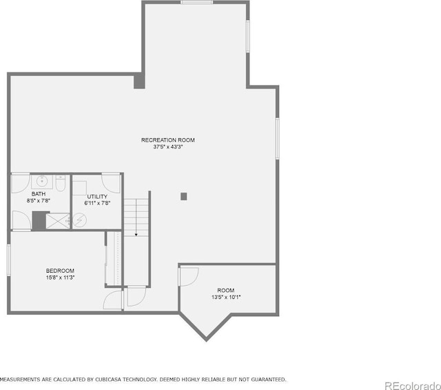 12578 Hudson Ct, Thornton, CO 80241 - floor plan / room layout