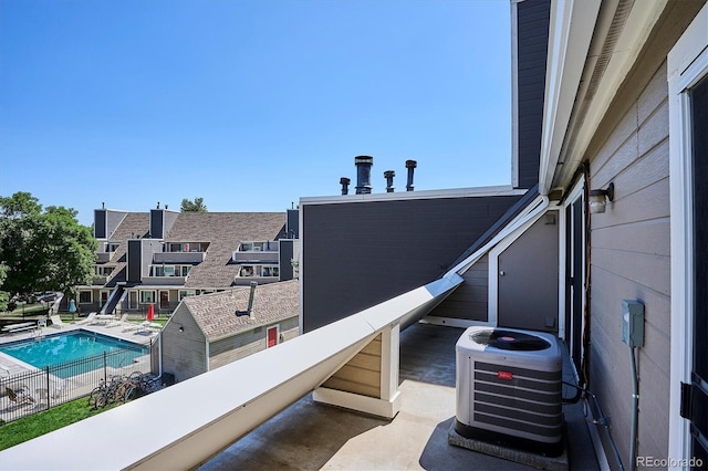5250 S Huron Way Unit 5-308, Littleton, CO 80120 - balcony with view of pool area