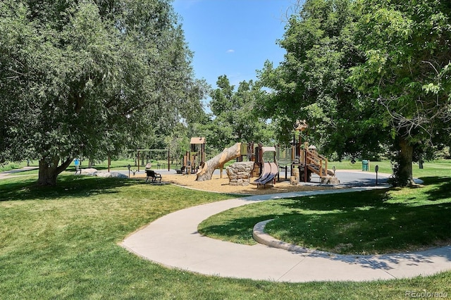 5250 S Huron Way Unit 5-308, Littleton, CO 80120 - community jungle gym with a lawn
