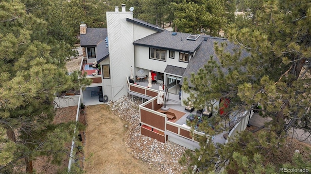 1854 Foothills Dr S, Golden, CO 80401 - aerial view