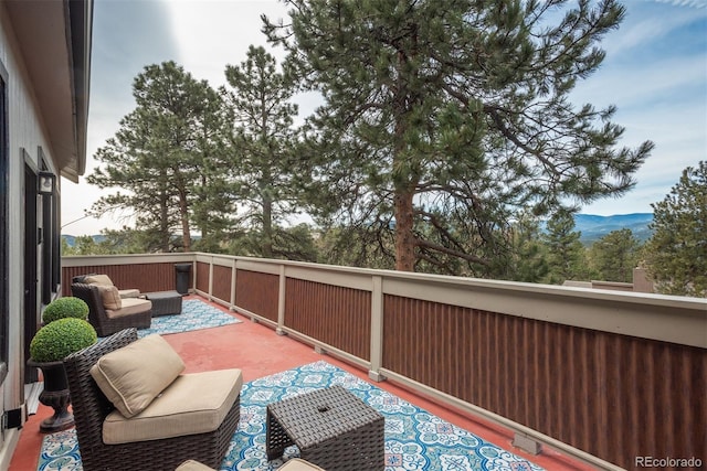 1854 Foothills Dr S, Golden, CO 80401 - balcony featuring an outdoor hangout area
