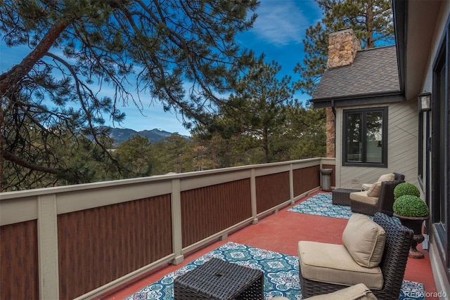 1854 Foothills Dr S, Golden, CO 80401 - balcony with a mountain view