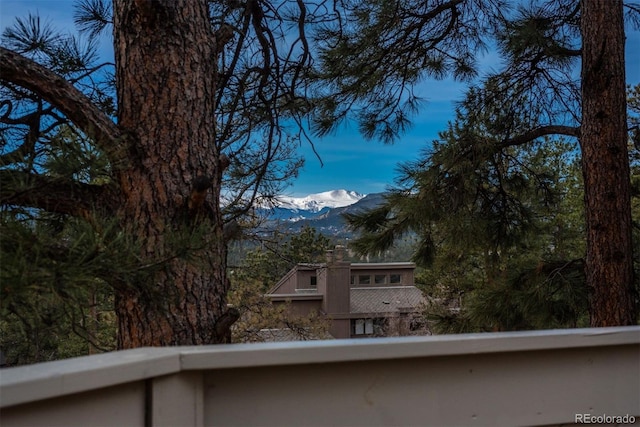 1854 Foothills Dr S, Golden, CO 80401 - balcony featuring a mountain view