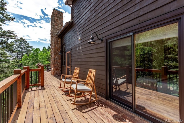 20223 Goins Dr, Morrison, CO 80465 - view of deck