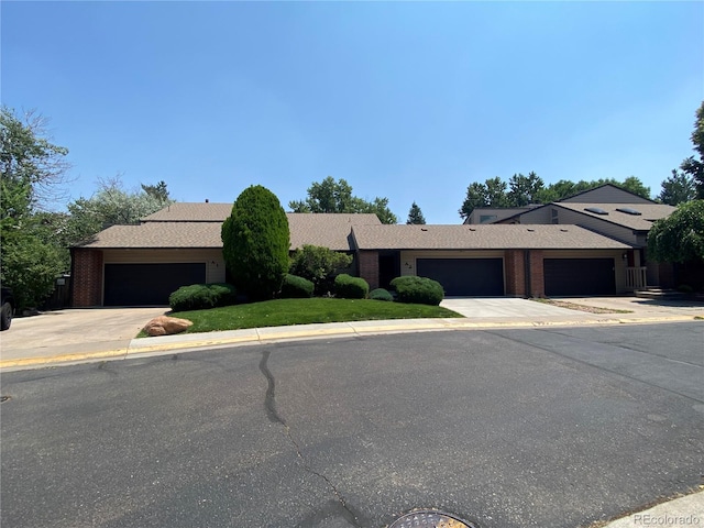 single story home with brick siding