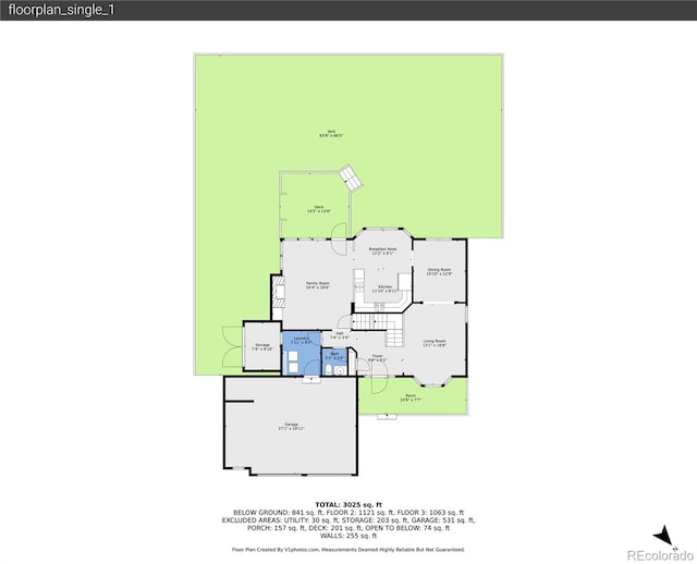 2316 Weatherstone Cir, Highlands Ranch, CO 80126 - view of home floor plan