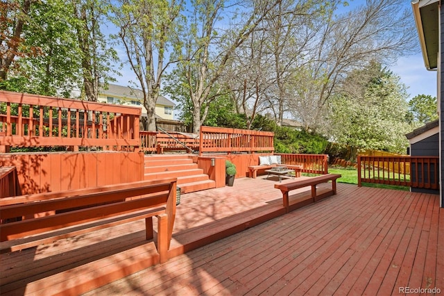 5723 S Everett Way, Littleton, CO 80123 - view of deck